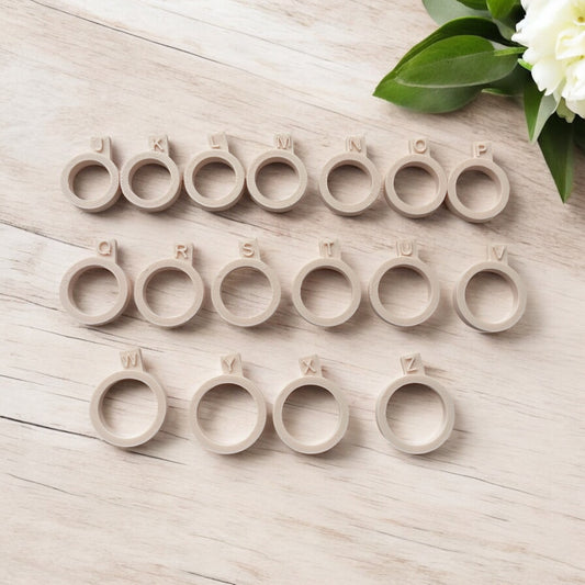 Set Medidor Anillos Arcilla Polimerica para Anillos | Anillo Cuadrado | Minipekas