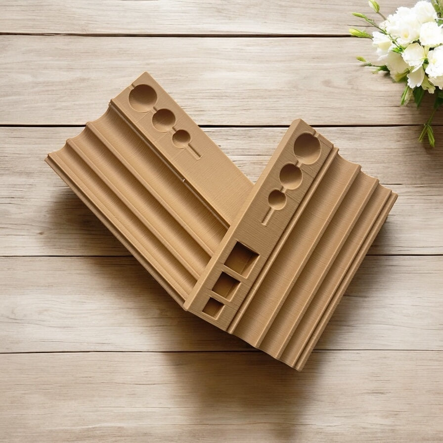 Rodillo para hacer cuentas de arcilla polimérica – Bolas de 6mm, 8mm y 10mm
