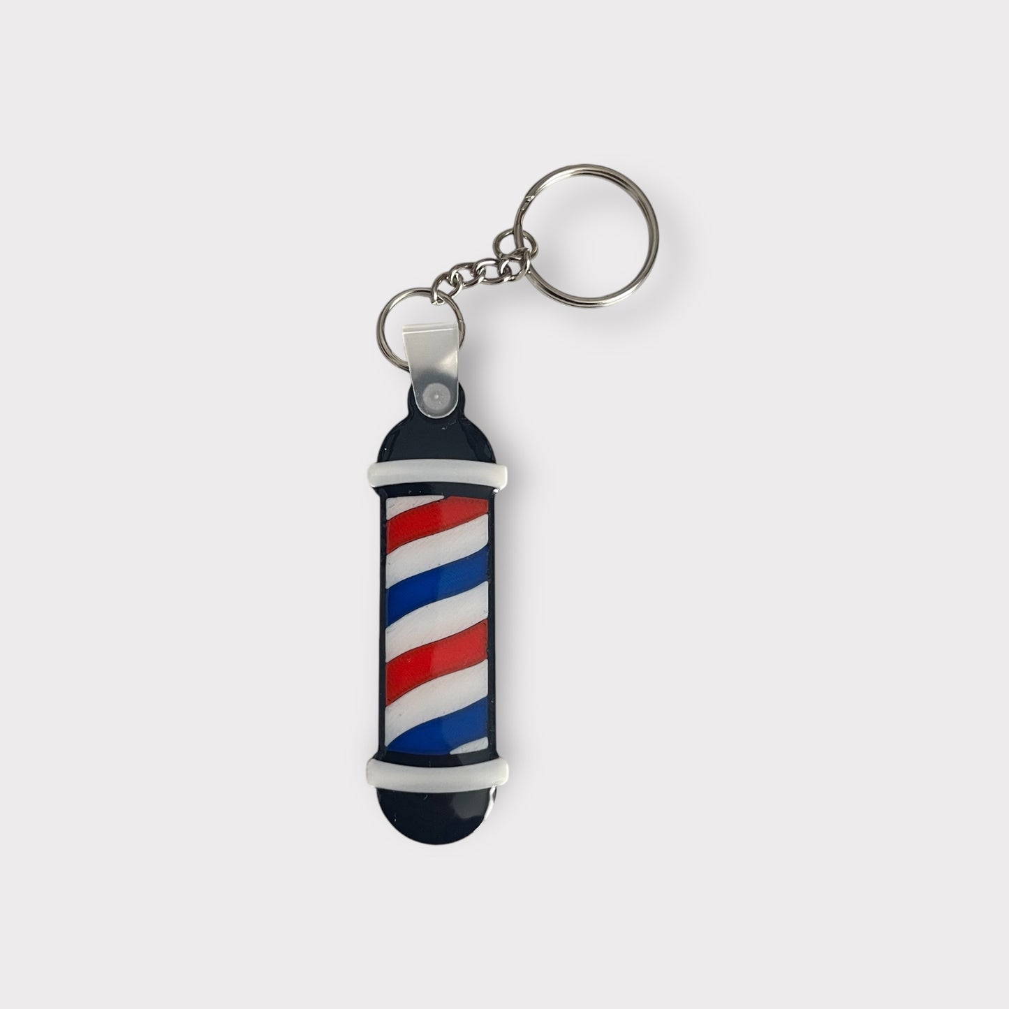 Llavero NFC personalizado con logo barberia , tarjeta de presentación digital, instagram, facebook, llavero NFC para redes sociales.