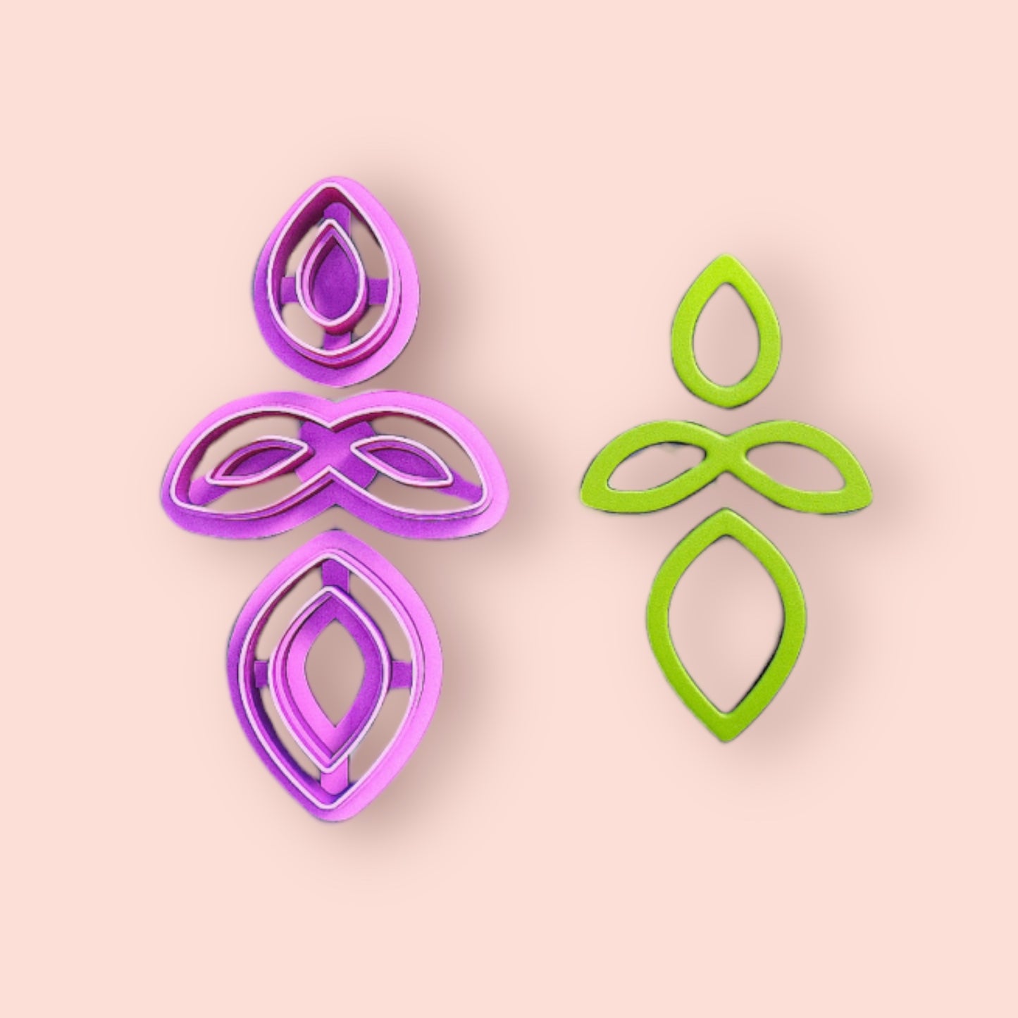 Emporte-pièce à lame creuse pour réaliser des boucles d'oreilles en pâte polymère