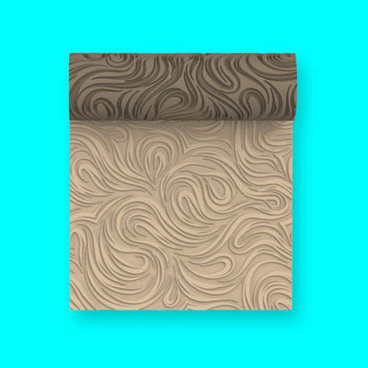 25-Rodillo textura linea de flujo para arcilla polimérica