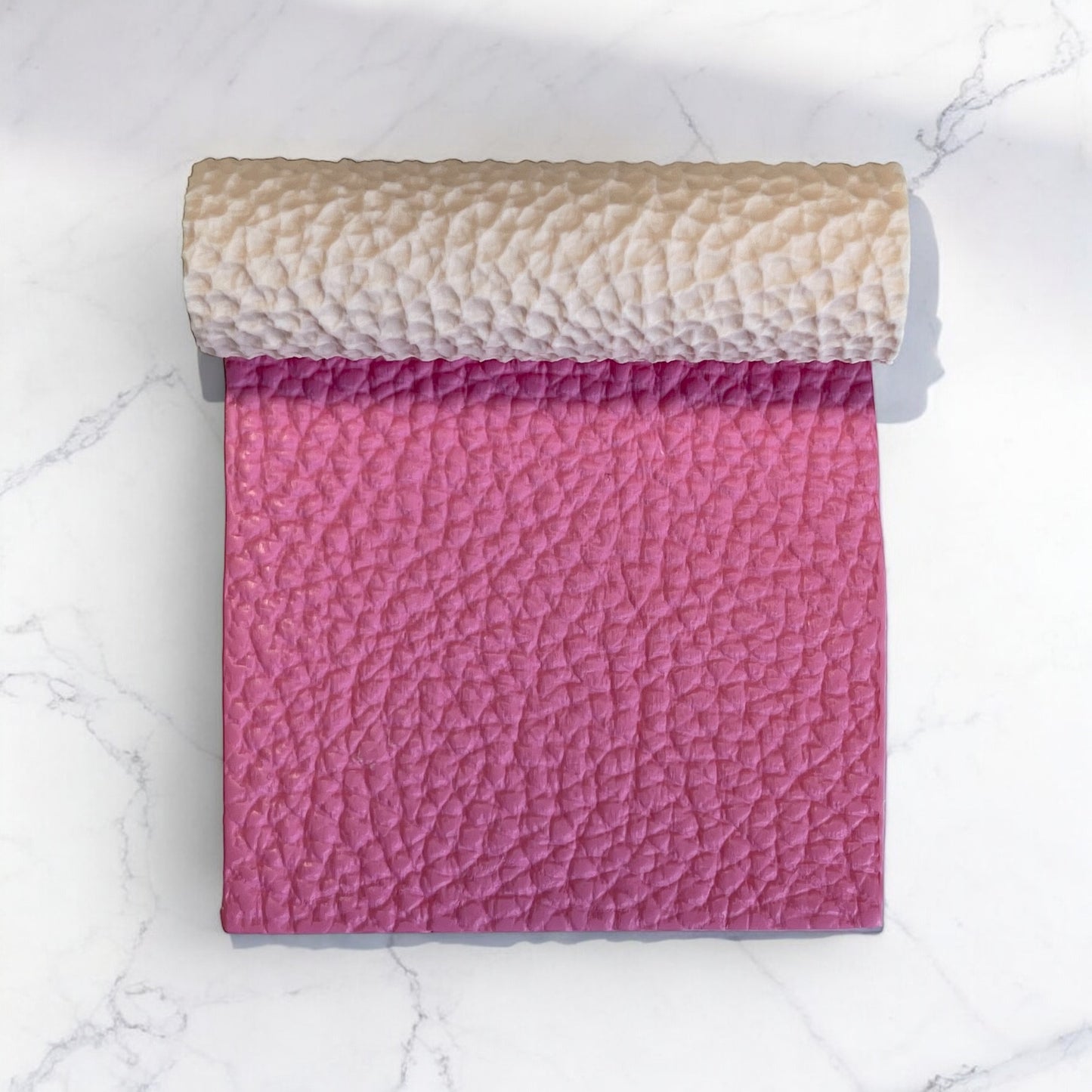 Rouleau de texture cuir pour pâte polymère
