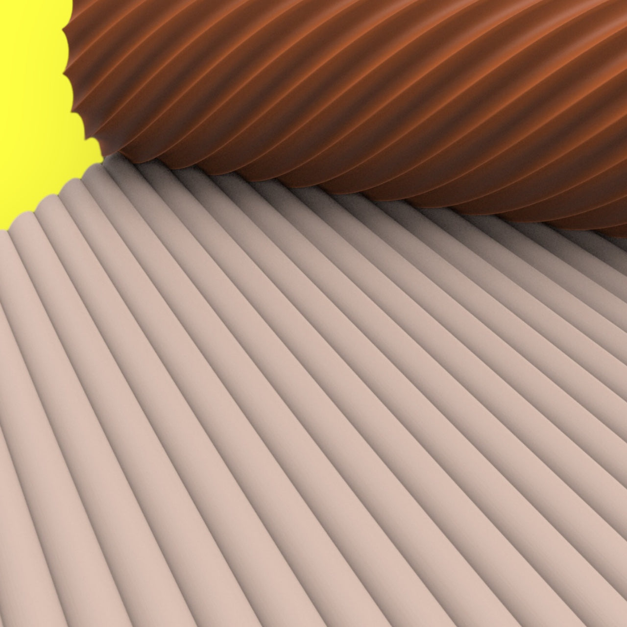 19-Rodillo textura lineas oblicuas para arcilla polimérica