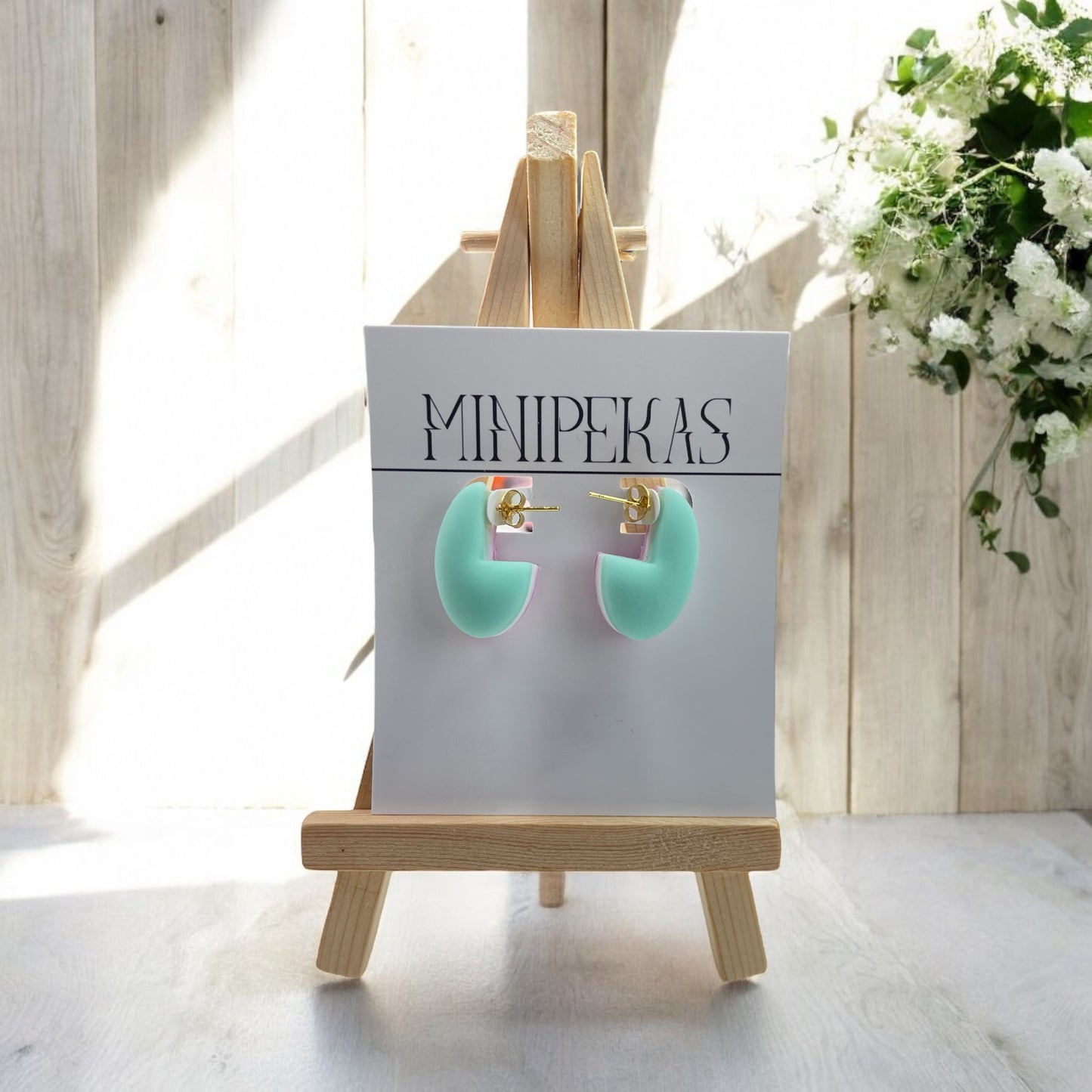 Pendientes Aros | arcilla polimerica