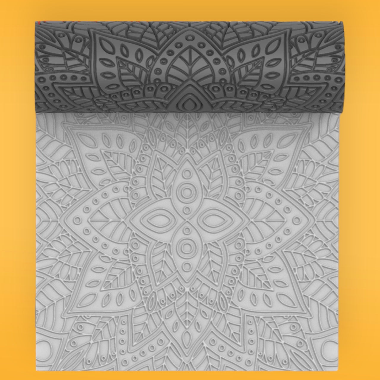 18-Rodillo textura etnico para arcilla polimérica #18