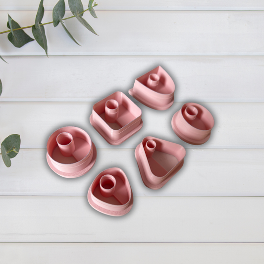 Set Cortador Arcilla Polimérica| Formas geométricas básicas - 202649 | Minipekas