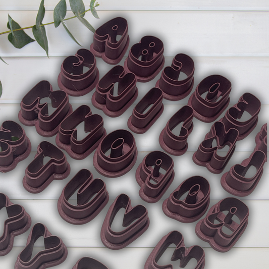 Set Cortador Arcilla Polimérica| Abecedario  202647 | Minipekas