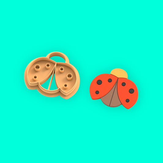 Ladybug A polymer clay cutter