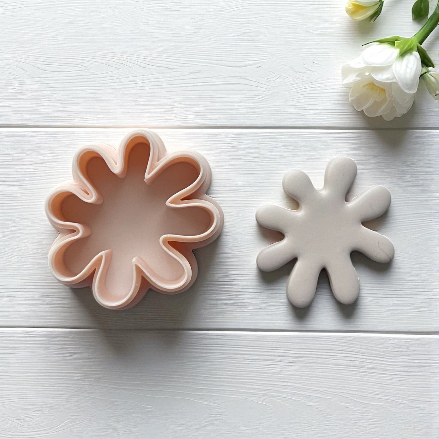 Cortador Arcilla Polimérica|Flor Boho 202507| Minipekas