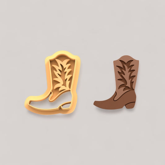 Coupe-argile polymère de botte de cowboy