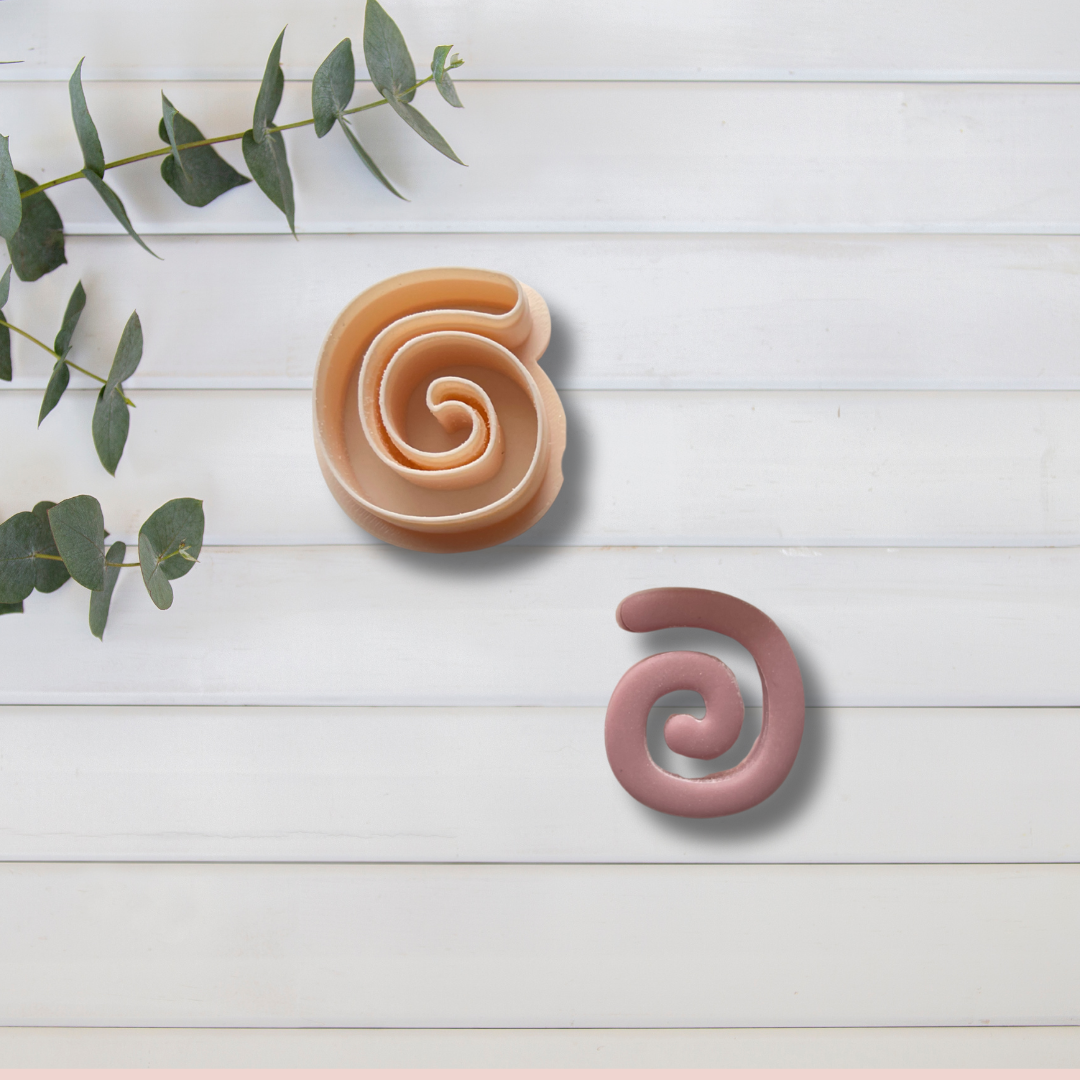 Cortador Arcilla Polimérica| Orgánica Spiral Circulo 2025323 | Minipekas