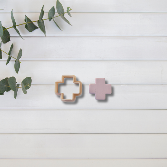 Cortador Arcilla Polimérica| Forma Basica Cruz 4 | Minipekas