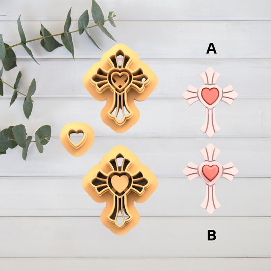 Cortador Arcilla Polimérica| Cruz A-B 2025407 | Minipekas