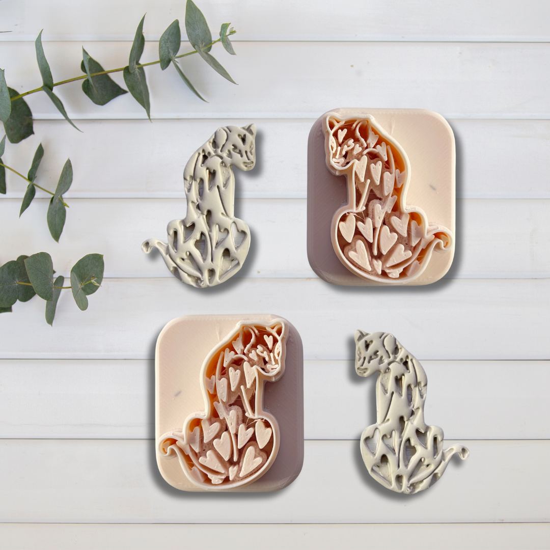 Cortador Arcilla Polimérica| Leopardo | Minipekas