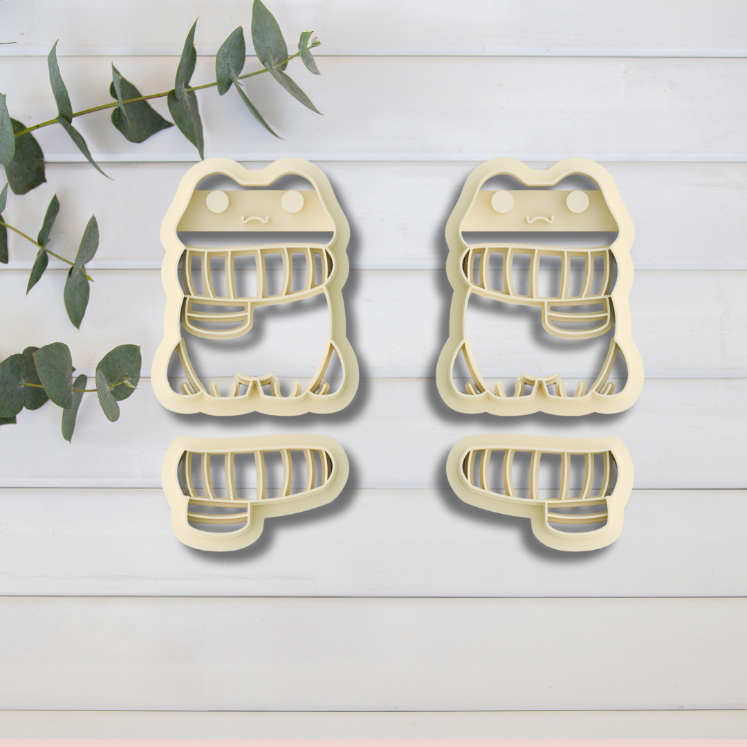 Cortador Arcilla Polimérica| Rana bufanda 2025106 | Minipekas