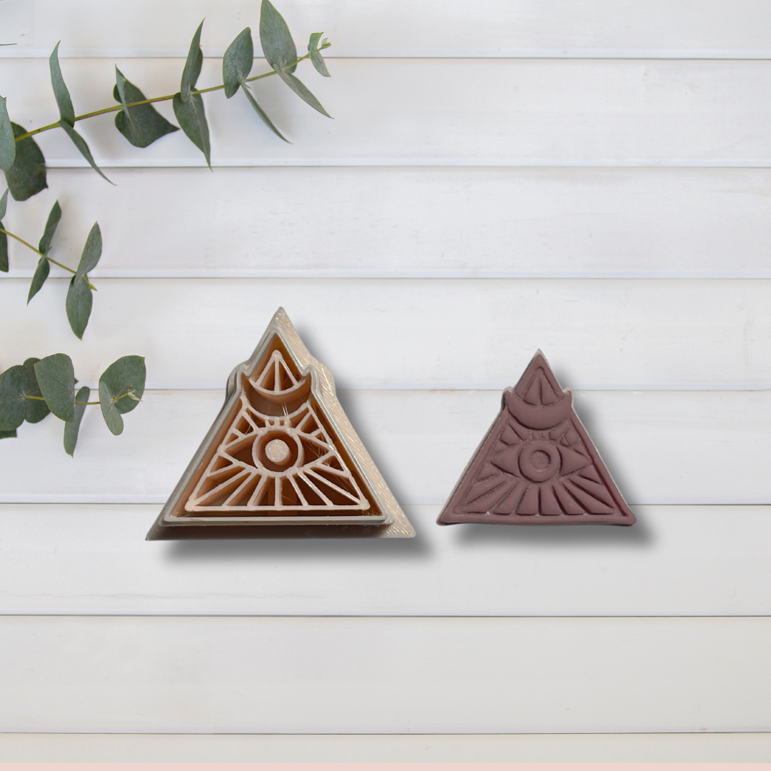 Cortador de arcilla polimérica | Triangulo Esotérico 2025306 | Minipekas