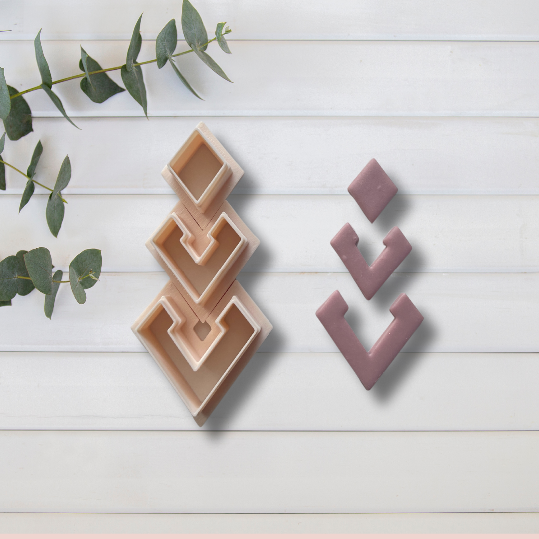 Cortador Arcilla Polimérica | Rombo Geométrico 2025327 | Minipekas