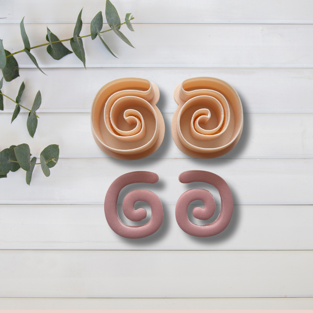 Cortador Arcilla Polimérica| Orgánica Spiral Circulo 2025323 | Minipekas