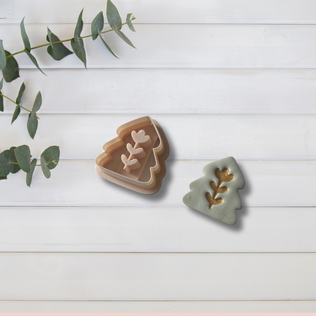 Cortador Arcilla Polimérica| Arbol Nordico christmas 2025332  | Minipekas