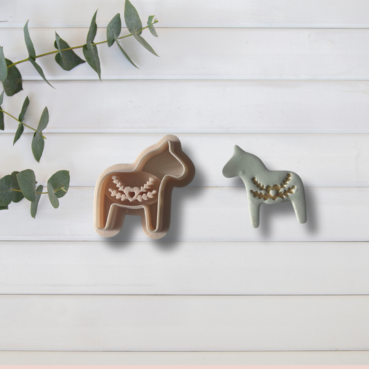 Cortador Arcilla Polimérica| Caballo Nordico Christmas 2025334  | Minipekas