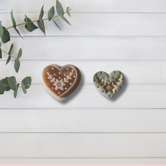 Cortador Arcilla Polimérica| Corazón Nordico Christmas 2025336 | Minipekas