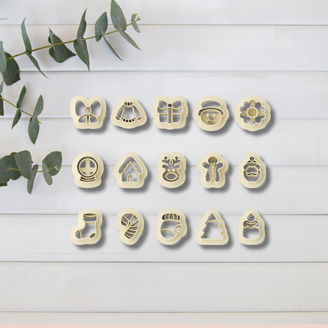 Cortador Arcilla Polimerica | Mini Navidad | Minipekas