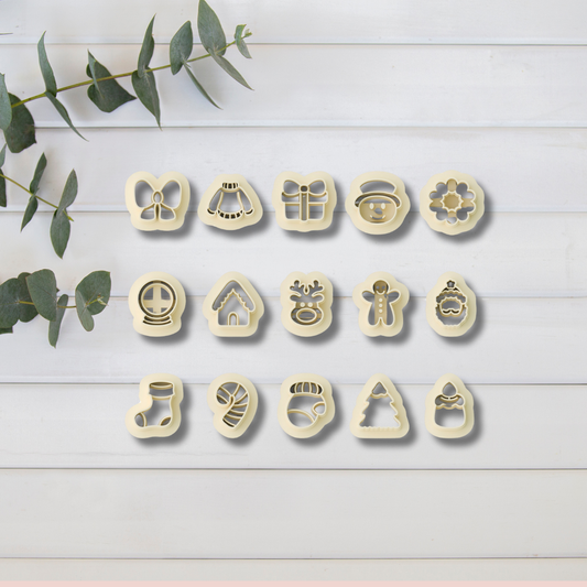 Cortador Arcilla Polimerica | Mini Navidad | Minipekas