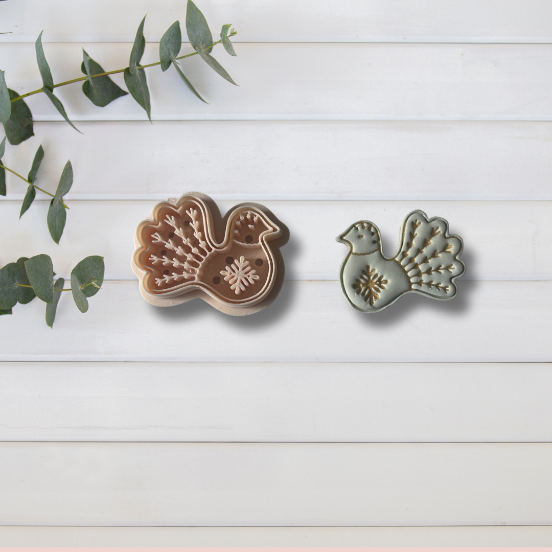 Cortador Arcilla Polimérica| Ave Nordica Christmas 2025340 | Minipekas