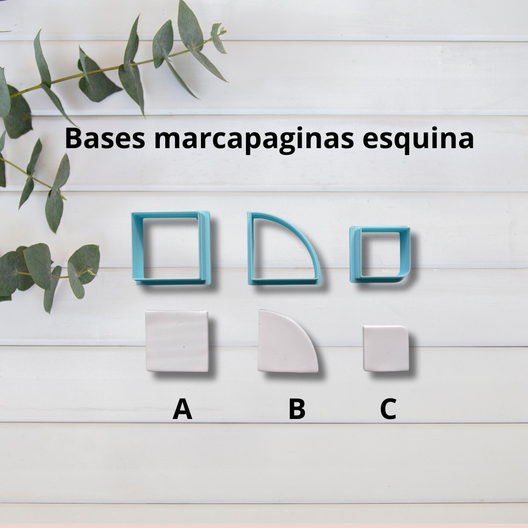 Cortador Arcilla Polimérica| Marcapáginas Esquina 2025342 | Minipekas