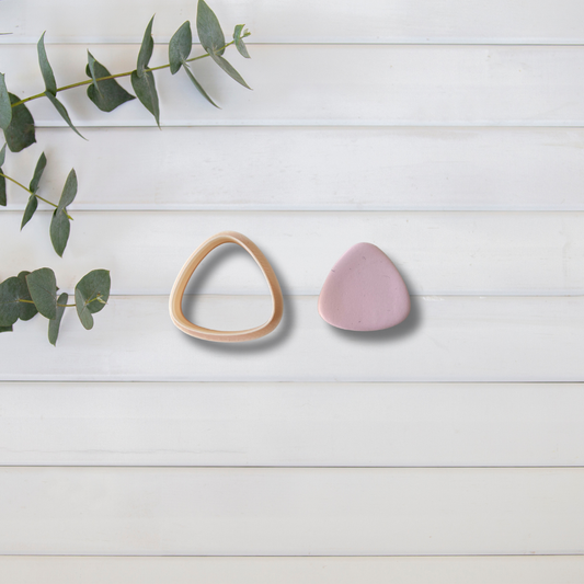 Cortador Arcilla Polimérica| Forma Basica Triangulo redondeado 10 | Minipekas