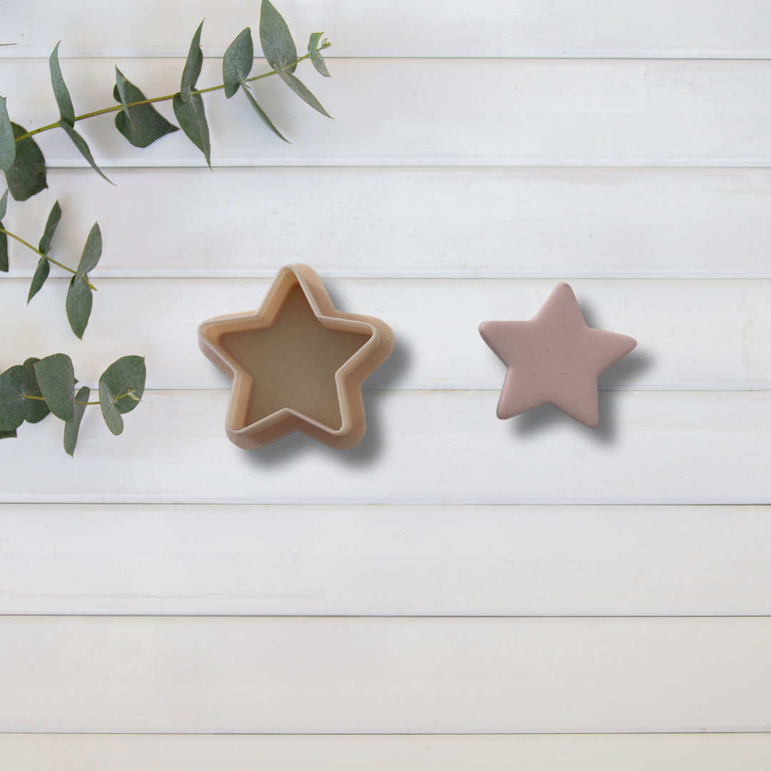 Cortador Arcilla Polimérica| Forma Basica Estrella 1| Minipekas