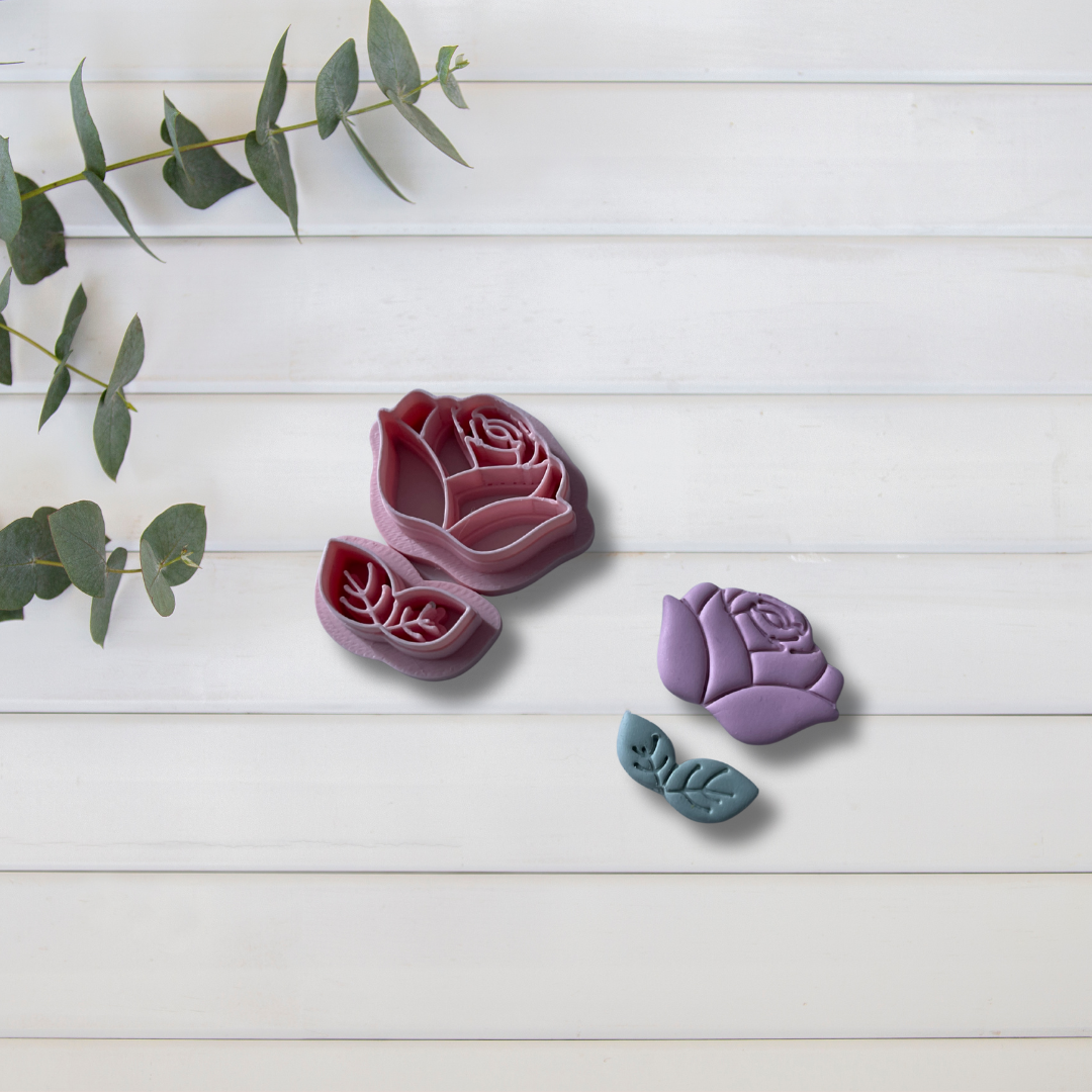 Cortador Arcilla Polimérica| Rosa Love 2025420 | Minipekas