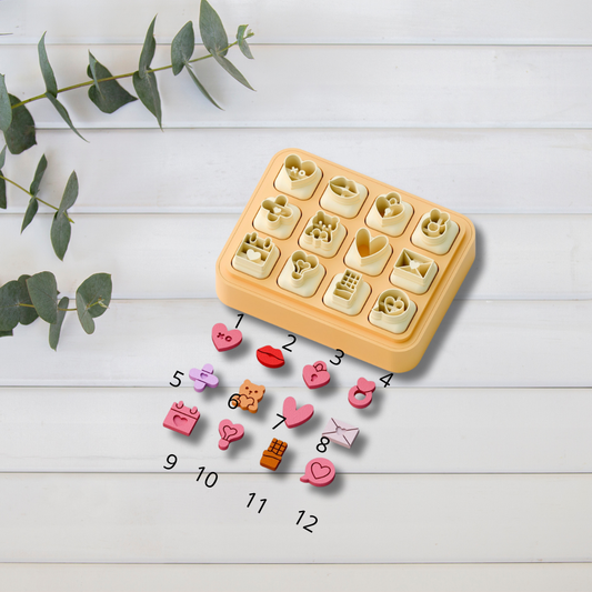 Cortador Arcilla Polimérica| pack mini corazon 3 2025410 | Minipekas