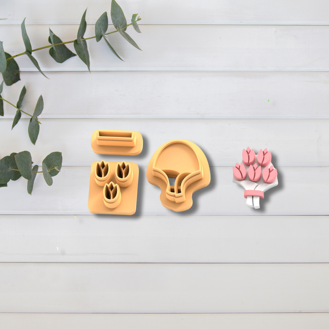 Cortador Arcilla Polimérica| Ramo flores 2025385 | Minipekas