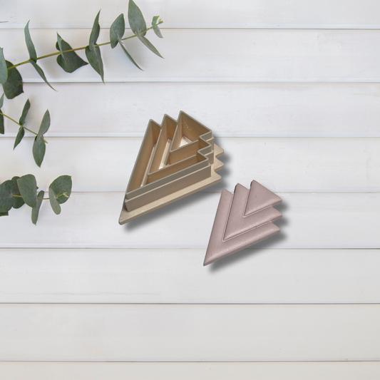 Cortador Arcilla Polimérica| Triple Triangulo 2025427 | Minipekas