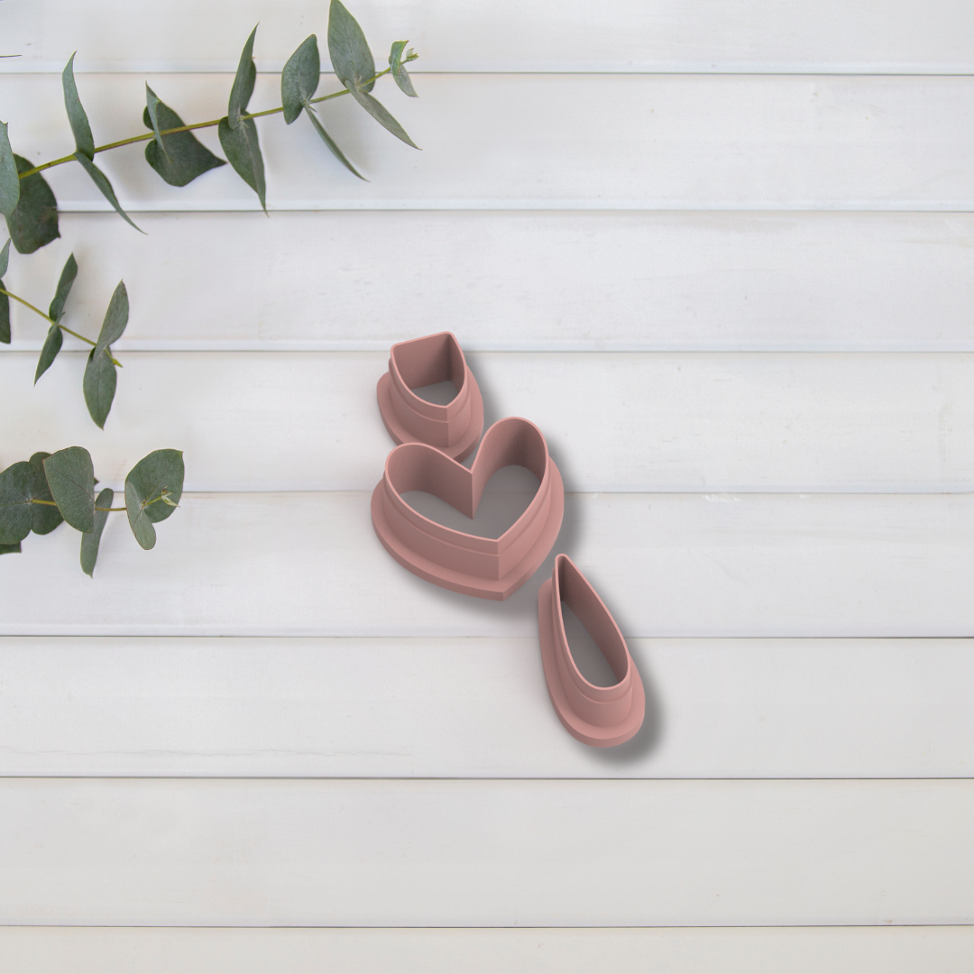 Cortador Arcilla Polimérica| Combo Corazon de Canela 2025358 | Minipekas