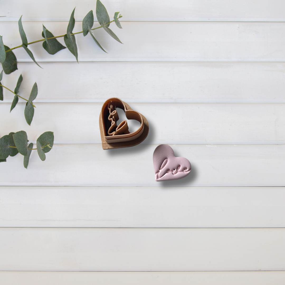 Cortador Arcilla Polimérica| Love 2026006 | Minipekas