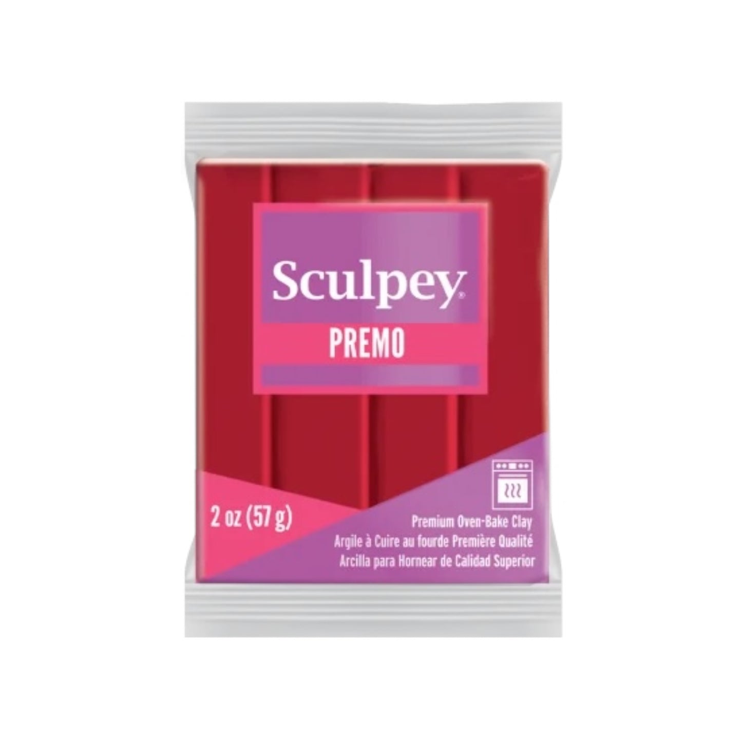 Sculpey Premo Pomegranate arcilla polimerica 2oz (57g)