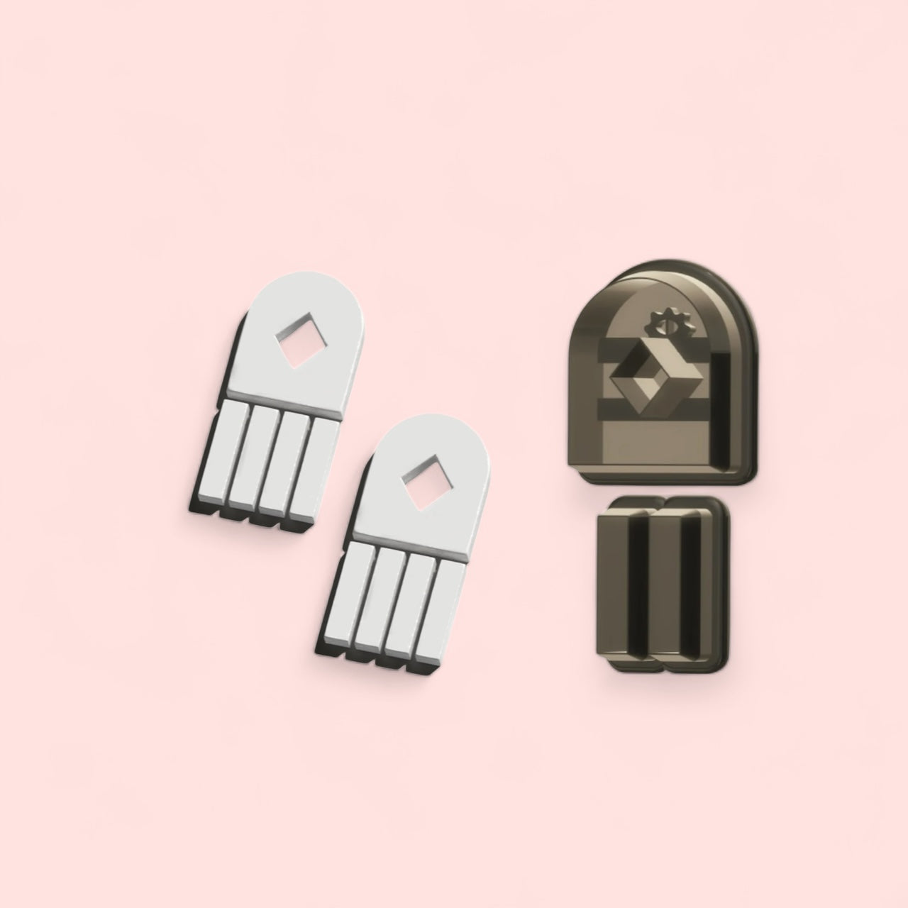 Découpeur bohème pour réaliser des boucles d'oreilles en pâte polymère