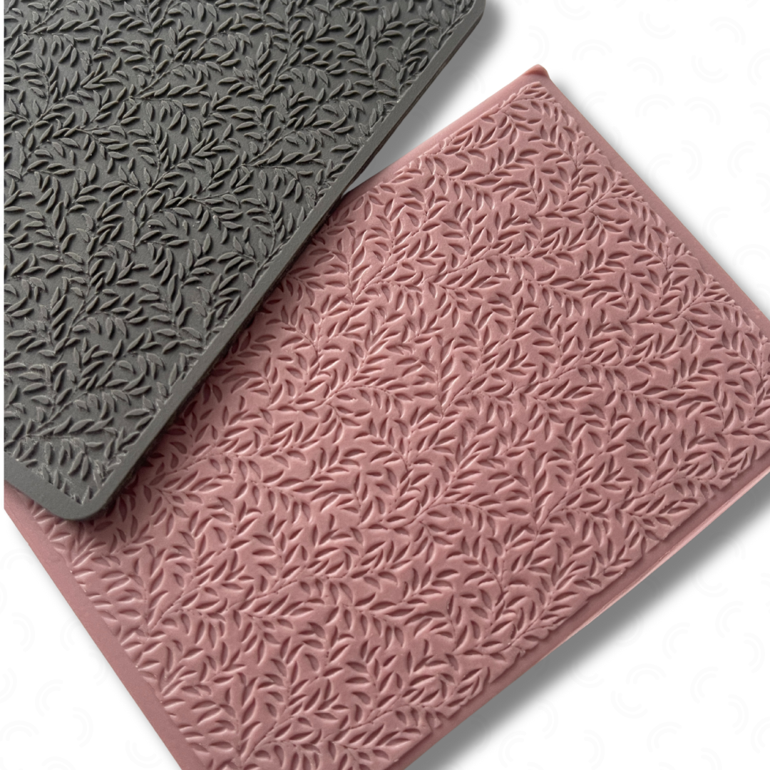 Textura Grabada Flores – 75mm x 105mm #13