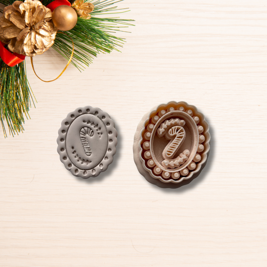 Cortador Arcilla Polimérica| Medallon baston 202599 | Minipekas