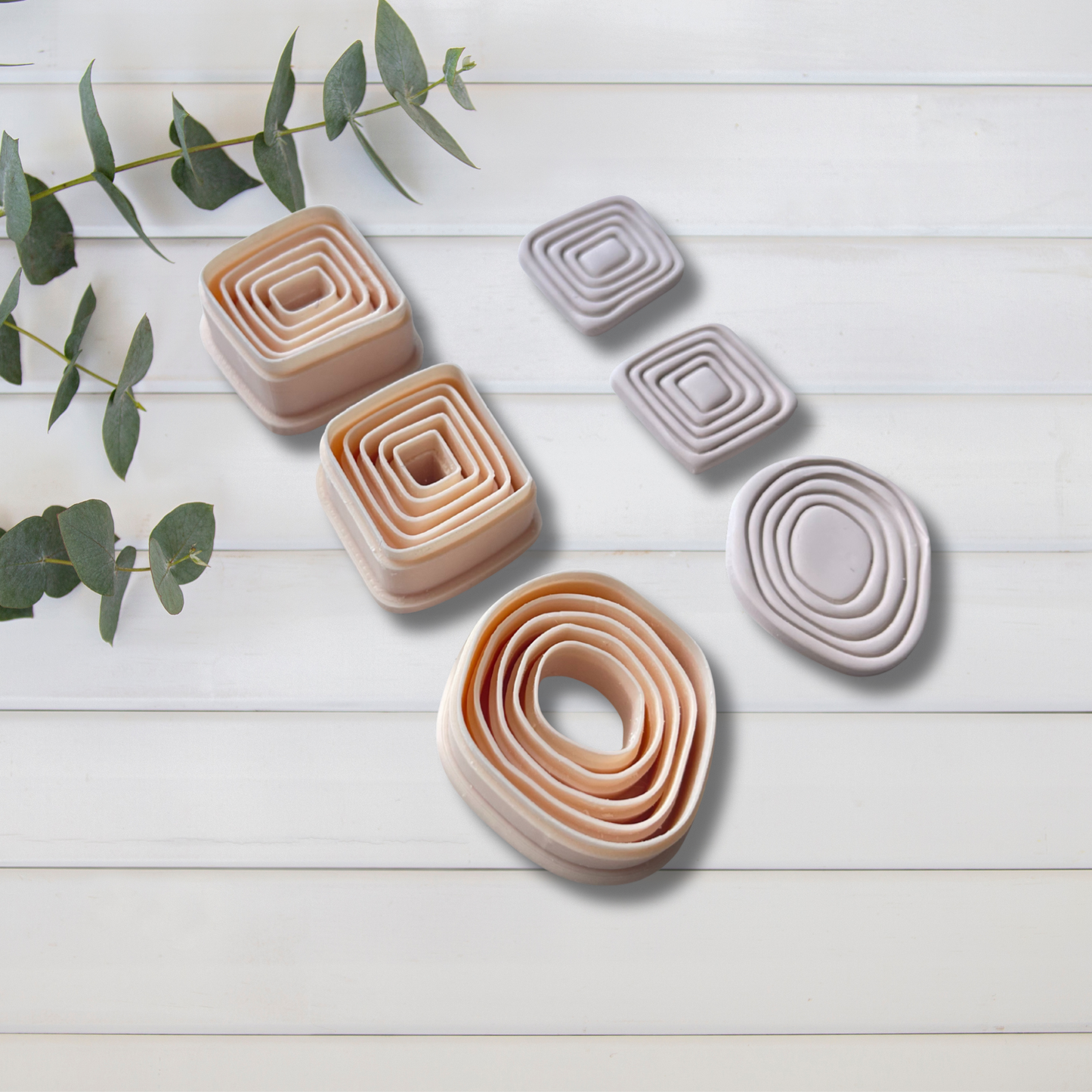 Cortador Arcilla Polimérica| Combo Cuadrado 202539 | Minipekas