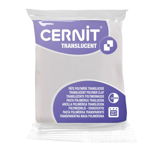 Arcilla Cernit Translúcida Blanca Glitter arcilla polimerica 2oz (56g)