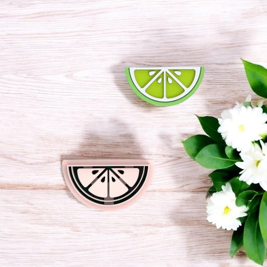 Coupe-citron 2 Pour réaliser des boucles d'oreilles en pâte polymère