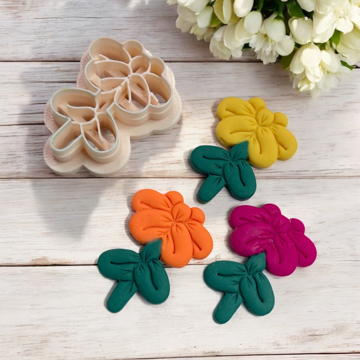 Flor Goblo – Cortador para hacer pendientes de arcilla polimérica.