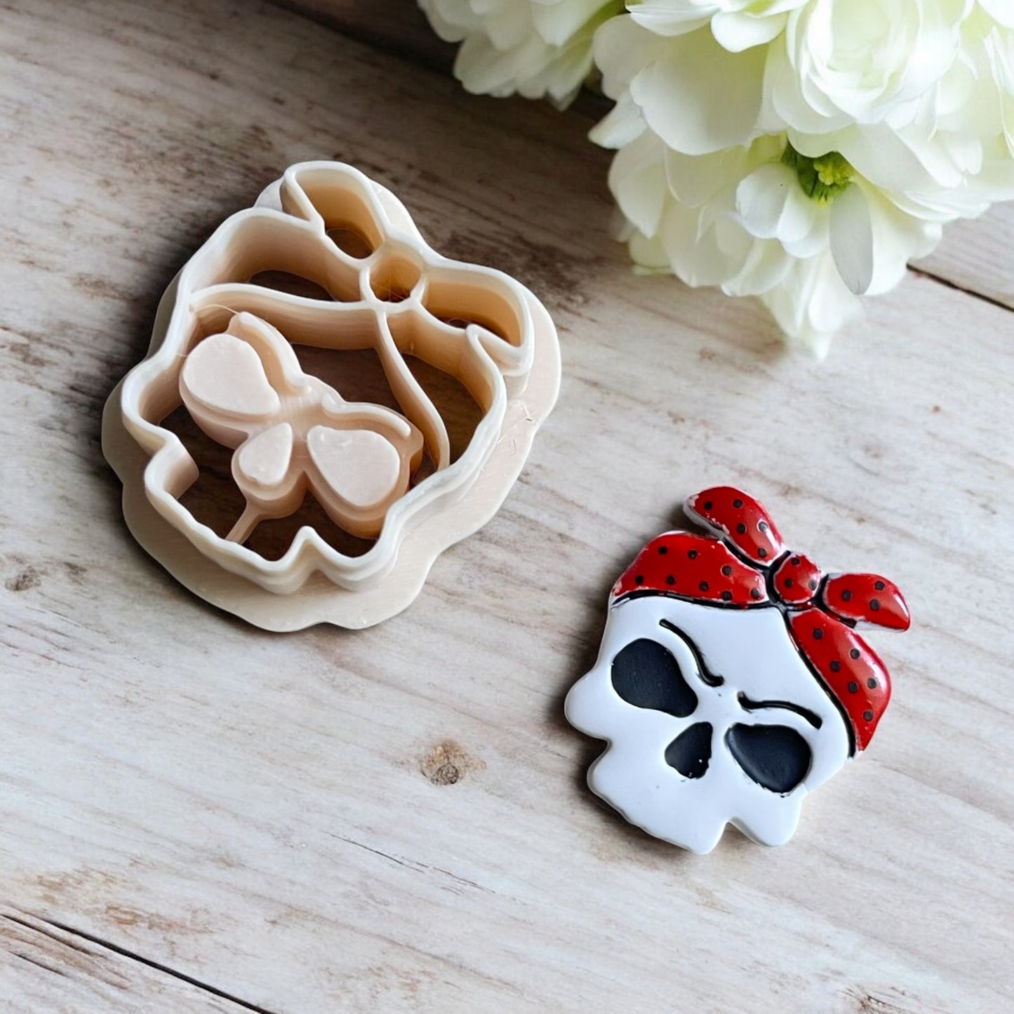 Cortador Arcilla Polimerica | Calavera Girl | Minipekas