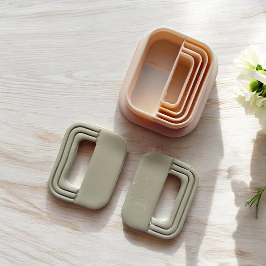 Cortador Arcilla Polimérica | Rectángulo 2 Mir B | Minipekas