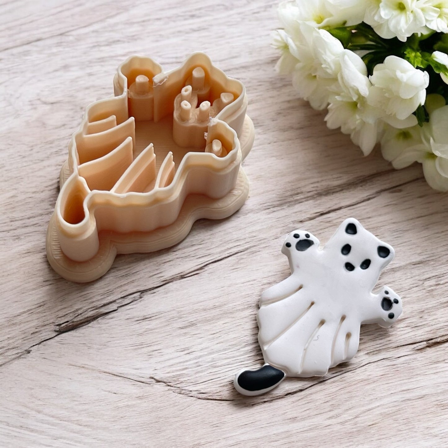 Cortador Arcilla Polimérica |  Fantasma Gato | Minipekas