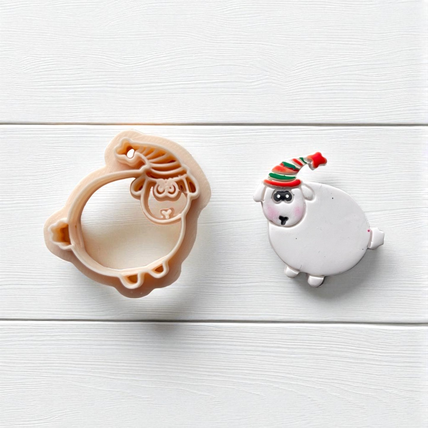 Cortador Arcilla Polimérica| Oveja Navidad 202513| Minipekas