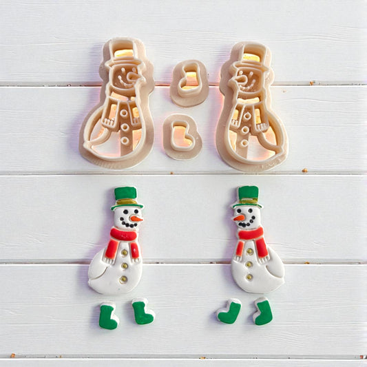 Cortador Arcilla Polimérica| Muñeco Navidad 202520| Minipekas